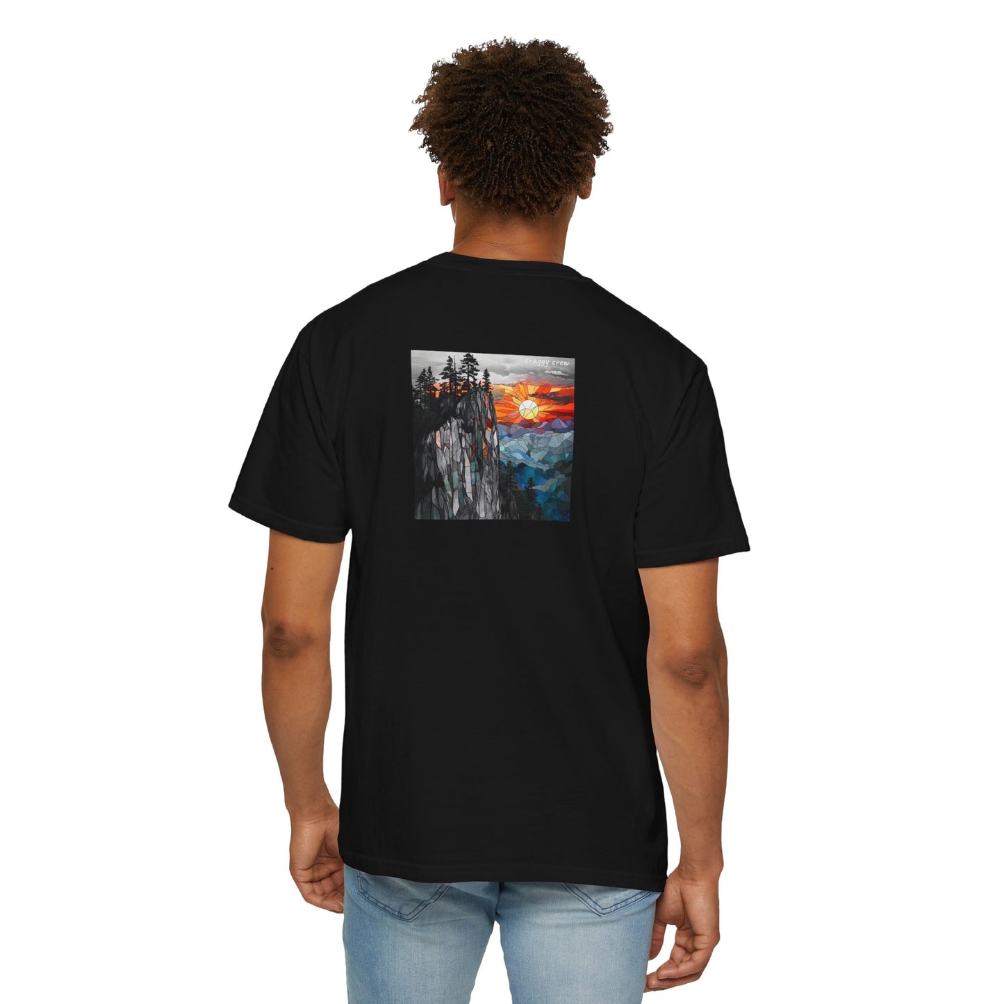 A Crag With A View - Garment-Dyed T-shirt