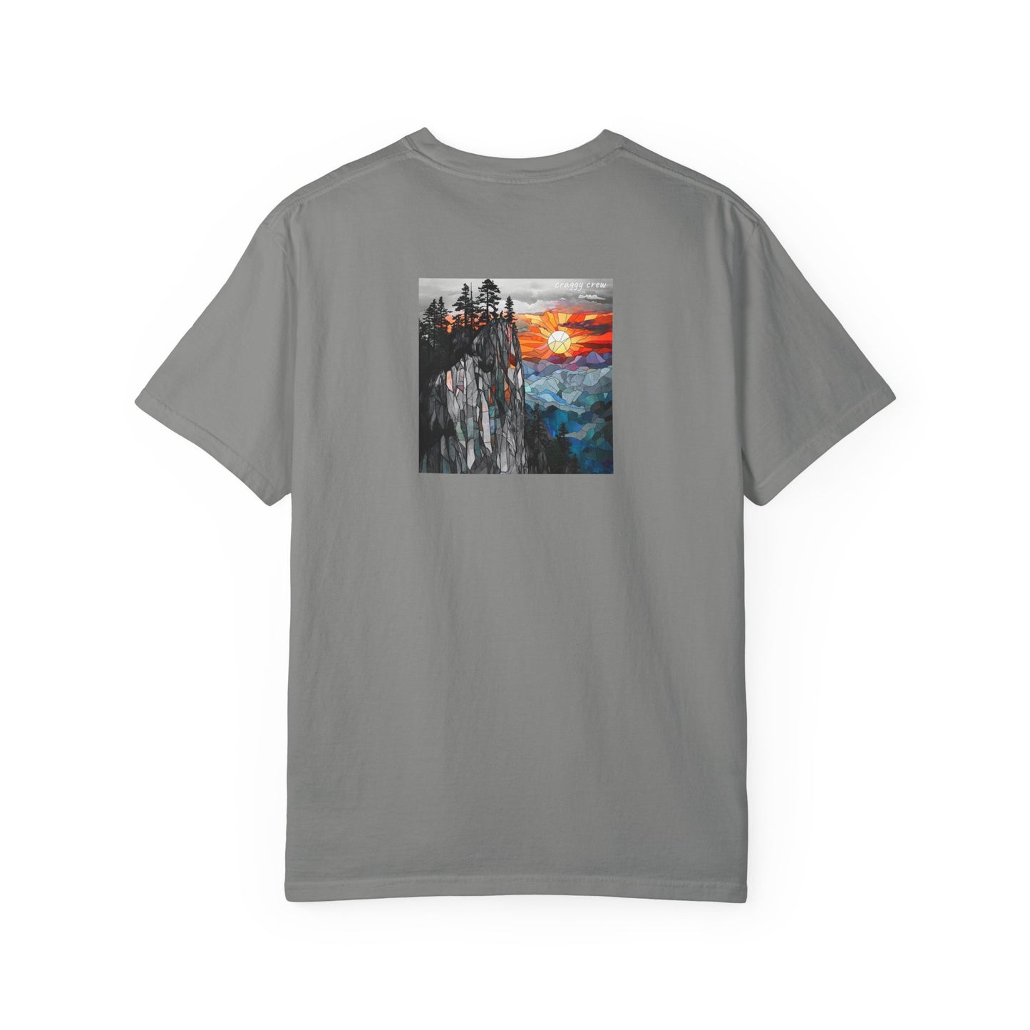 A Crag With A View - Garment-Dyed T-shirt