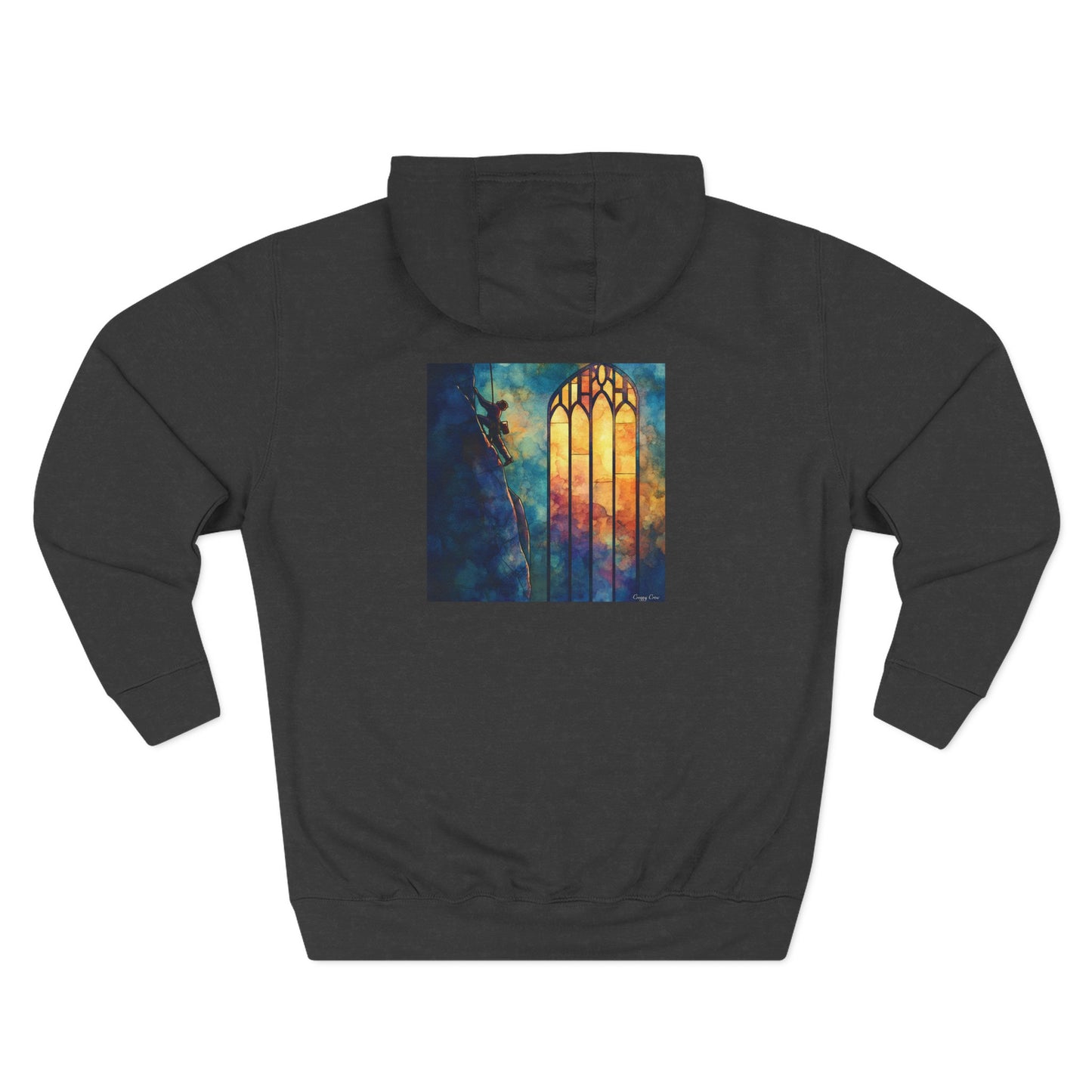 A Climber In His Church Fleece Hoodie