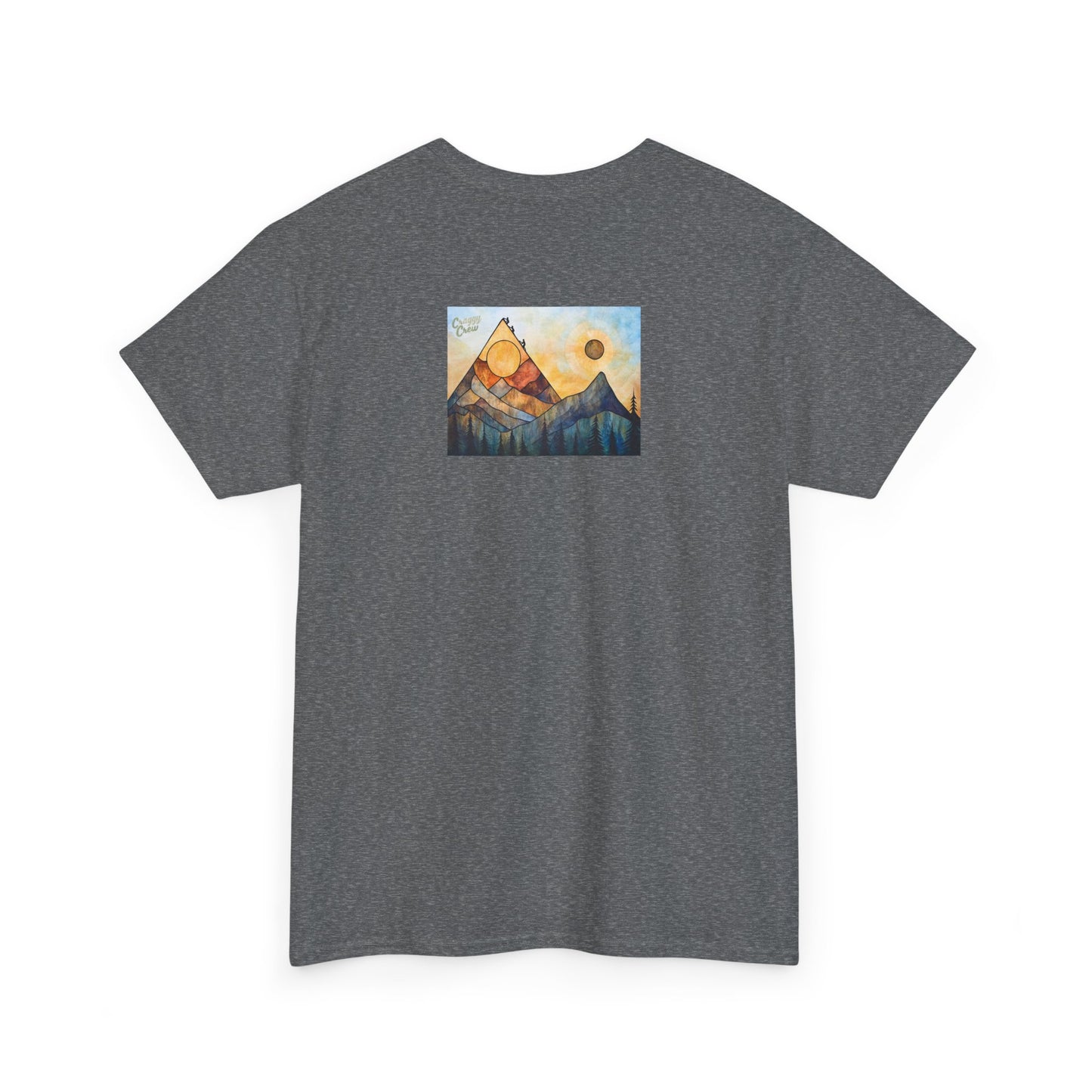 The Crew Nears The Summit - Unisex Heavy Cotton T-Shirt