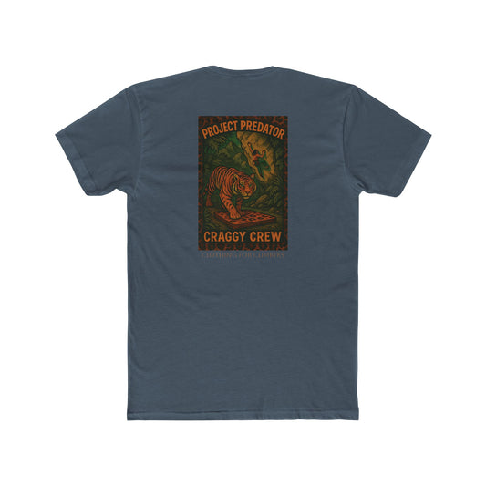 Big Cat Climbing T-Shirt by Craggy Crew
