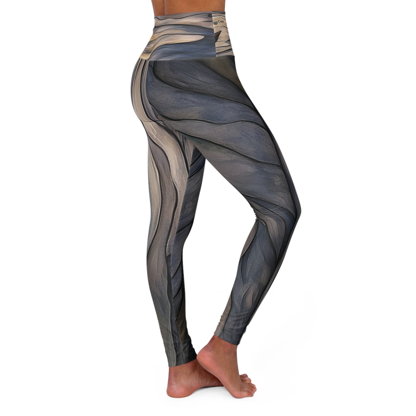 Liquid Granite High Waisted Yoga Leggings
