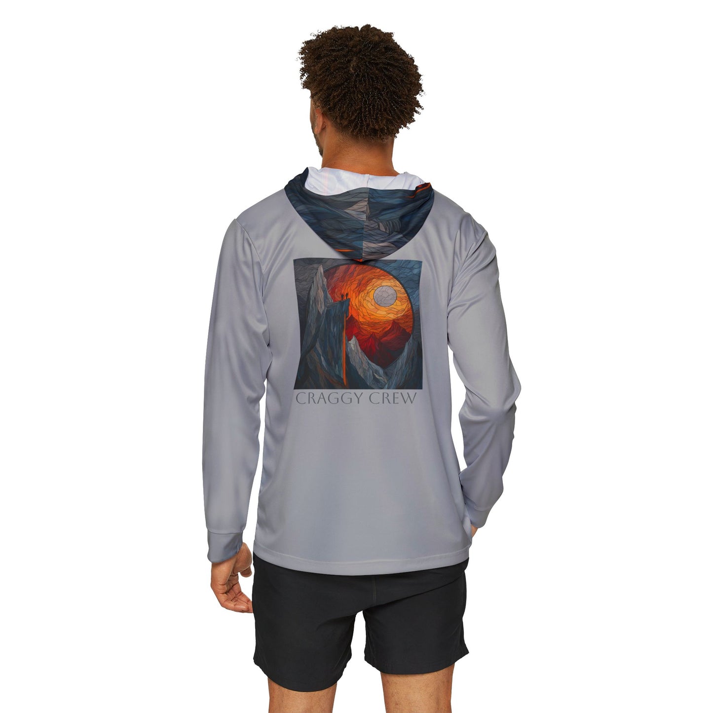 Burning Brilliance Sports Warmup Hoodie (Grey)