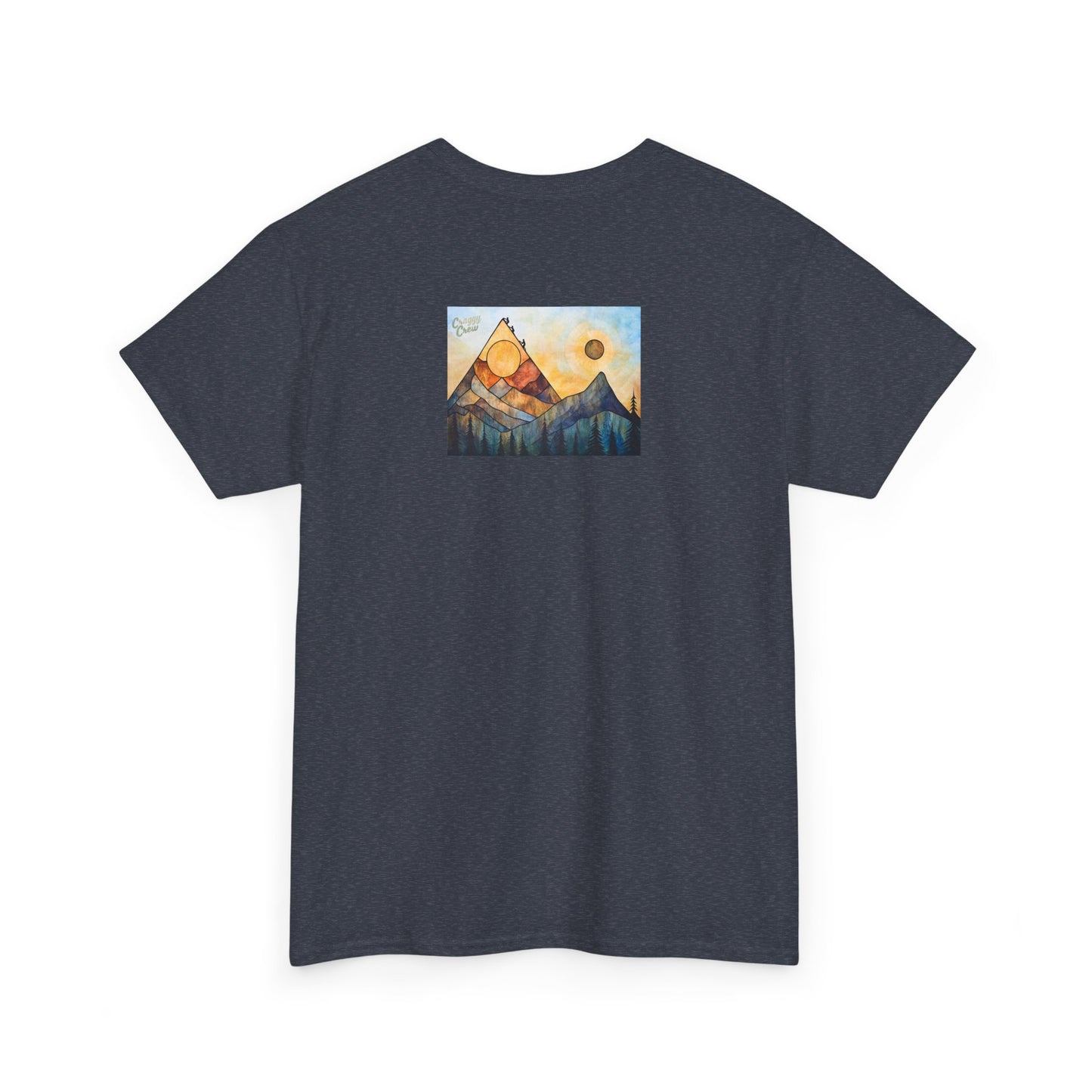 The Crew Nears The Summit - Unisex Heavy Cotton T-Shirt