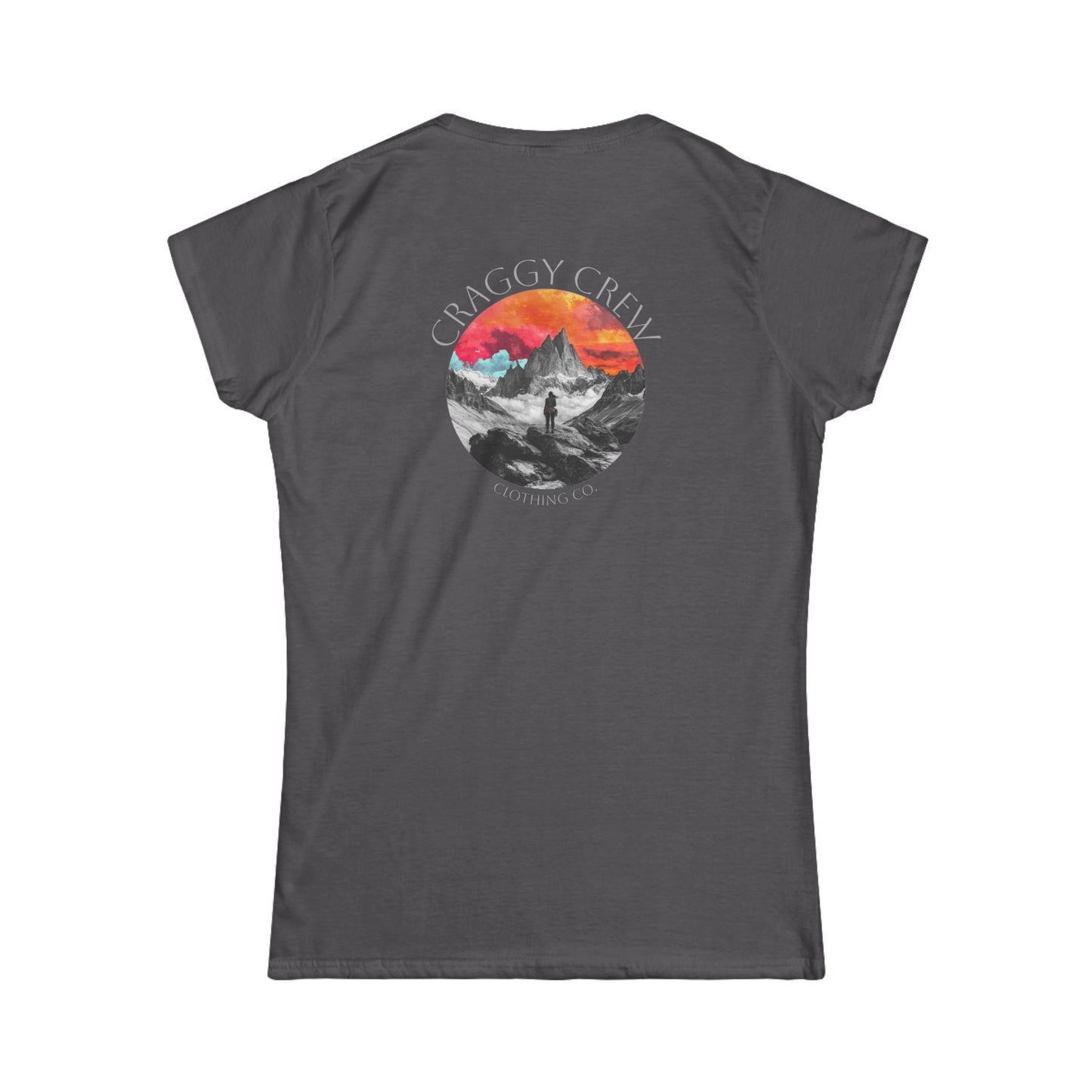 Wilderness Dreams Women's Softstyle Tee (Image On Back)