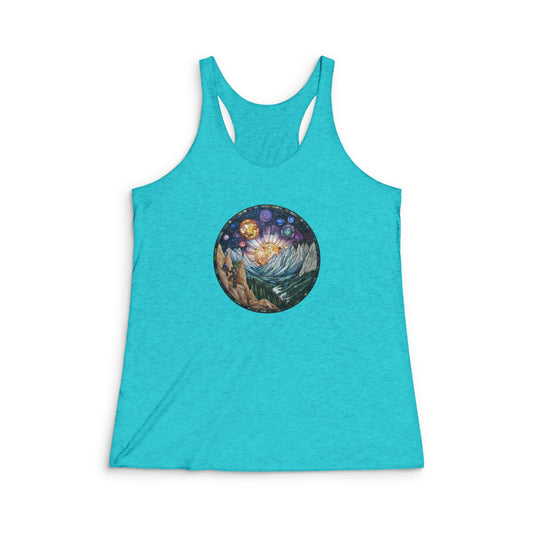 Celestial Song Racerback Tank for Women