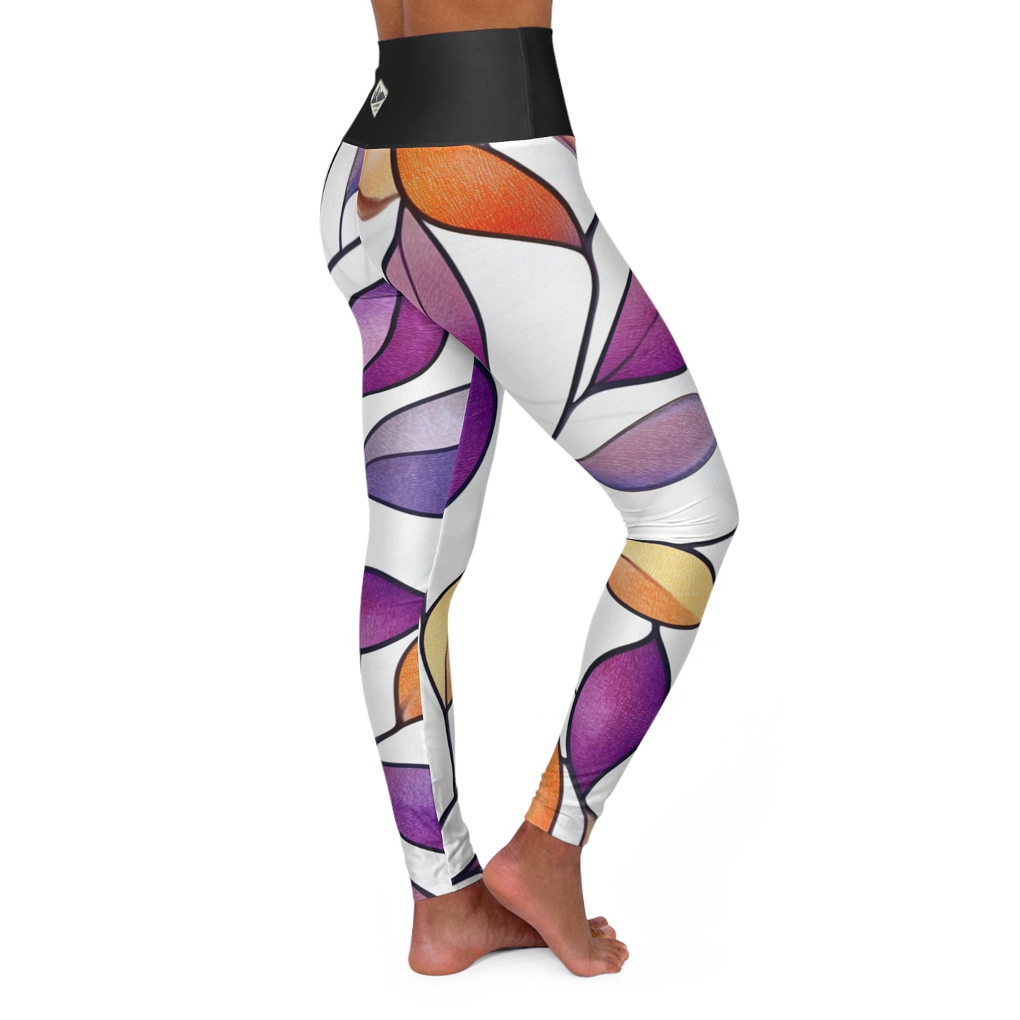 Feral Fox High Waisted Yoga Leggings by Craggy Crew