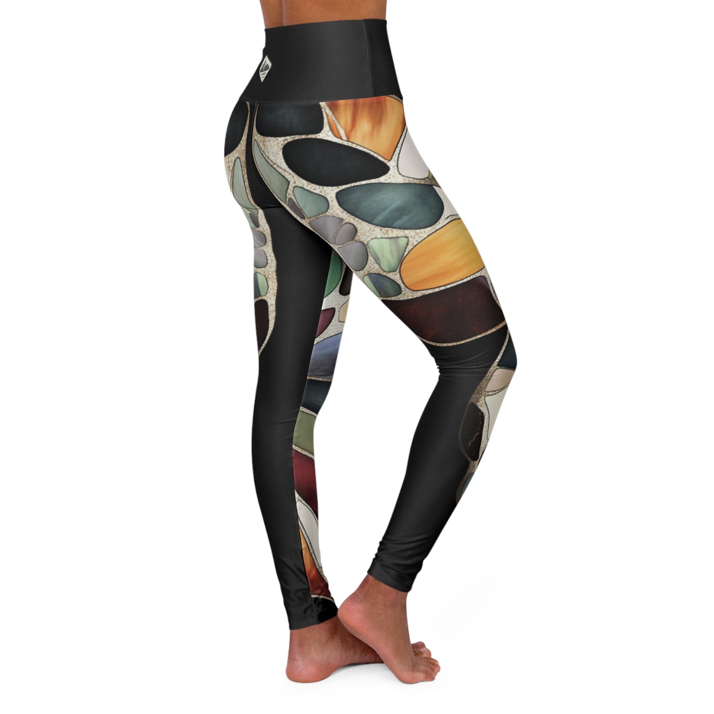 Butterfly High Waisted Yoga Leggings by Craggy Crew