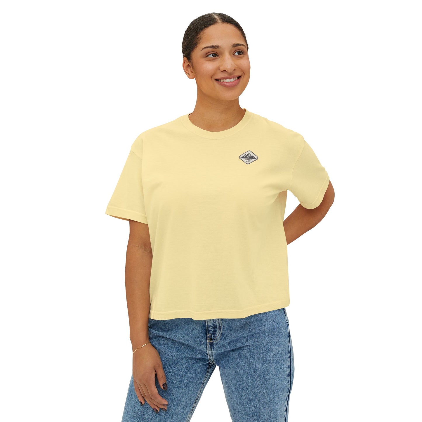 Blazing Sunrise Boxy Tee