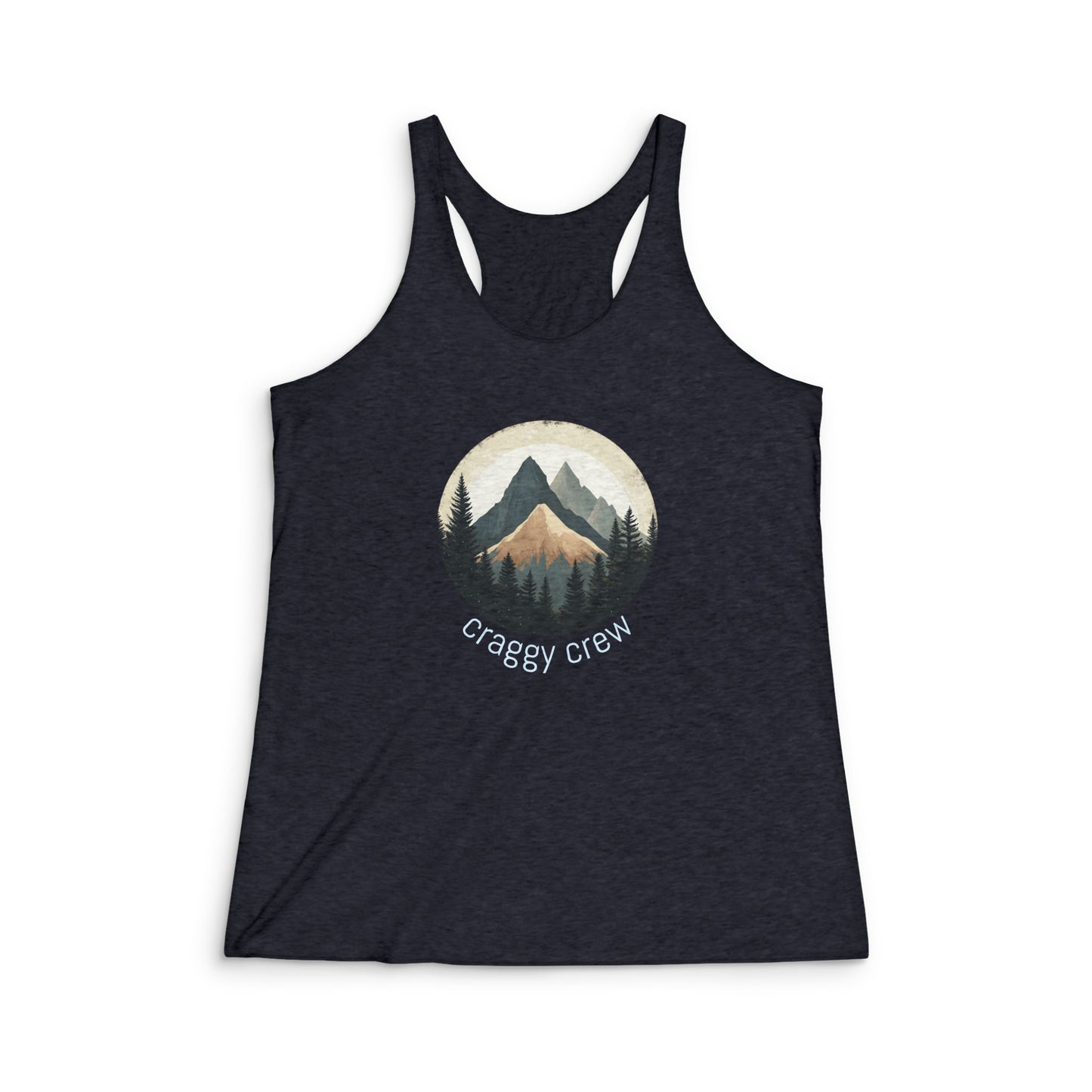 Glowing Peak - Racerback Tank for Women