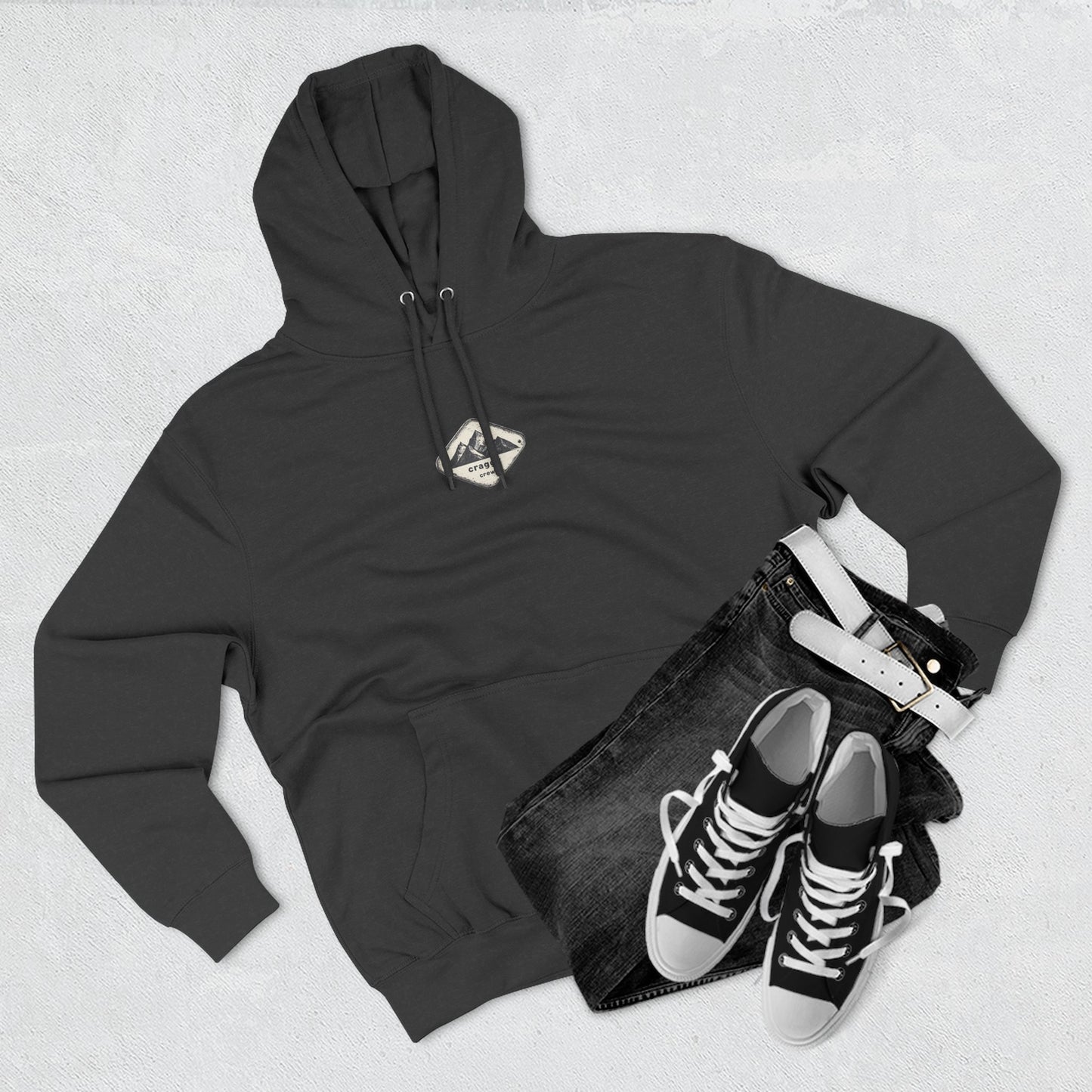 A Climber In His Church Fleece Hoodie