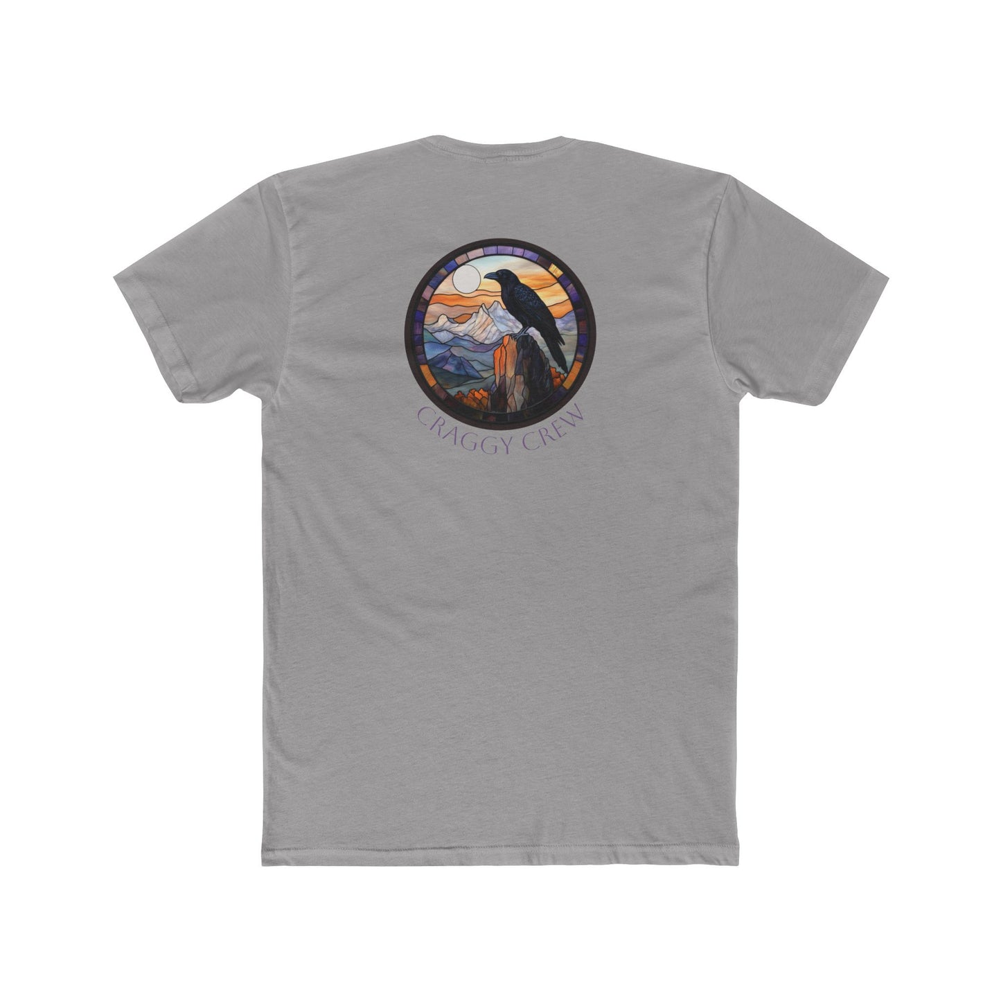 Raven On A Crag T-Shirt by Craggy Crew