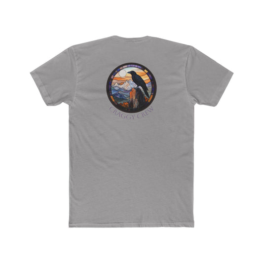Raven On A Crag T-Shirt by Craggy Crew