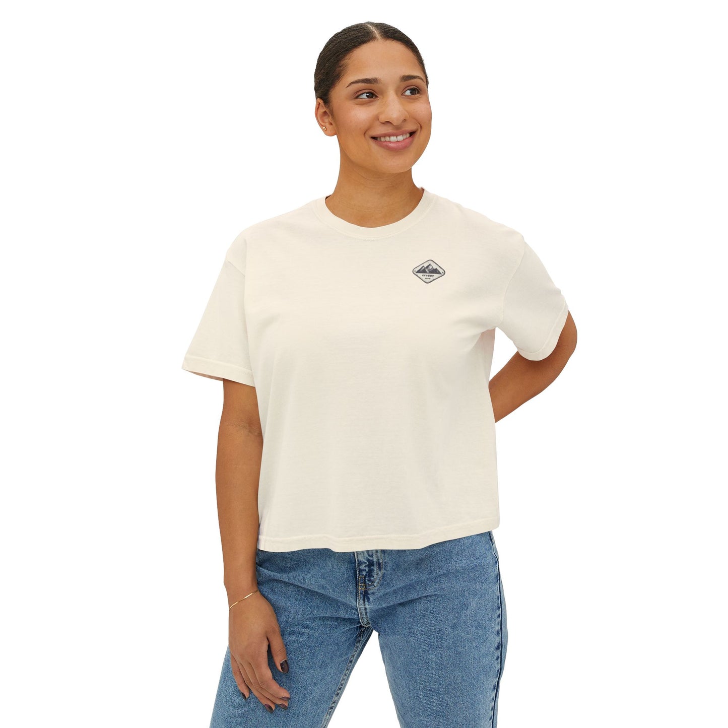 Blazing Sunrise Boxy Tee