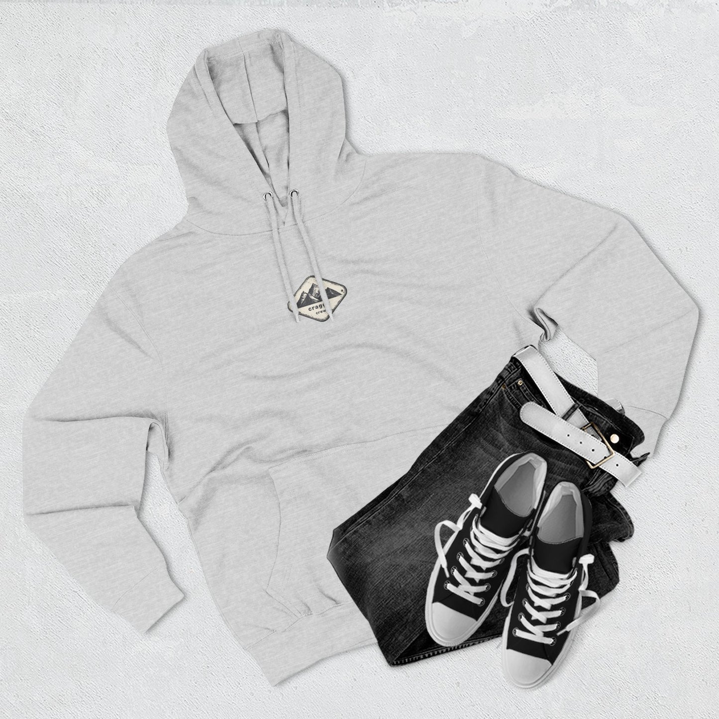 A Climber In His Church Fleece Hoodie