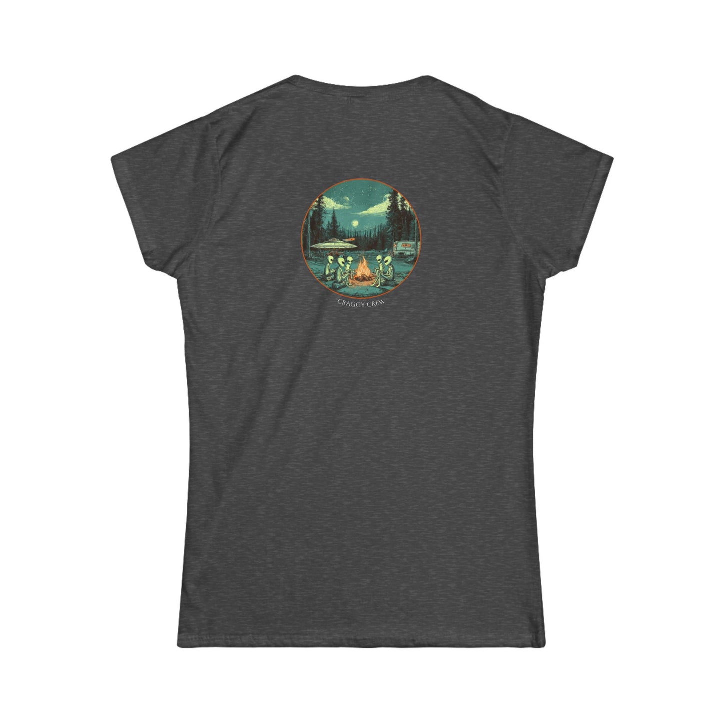 Aliens Around The Campfire Women's Tee