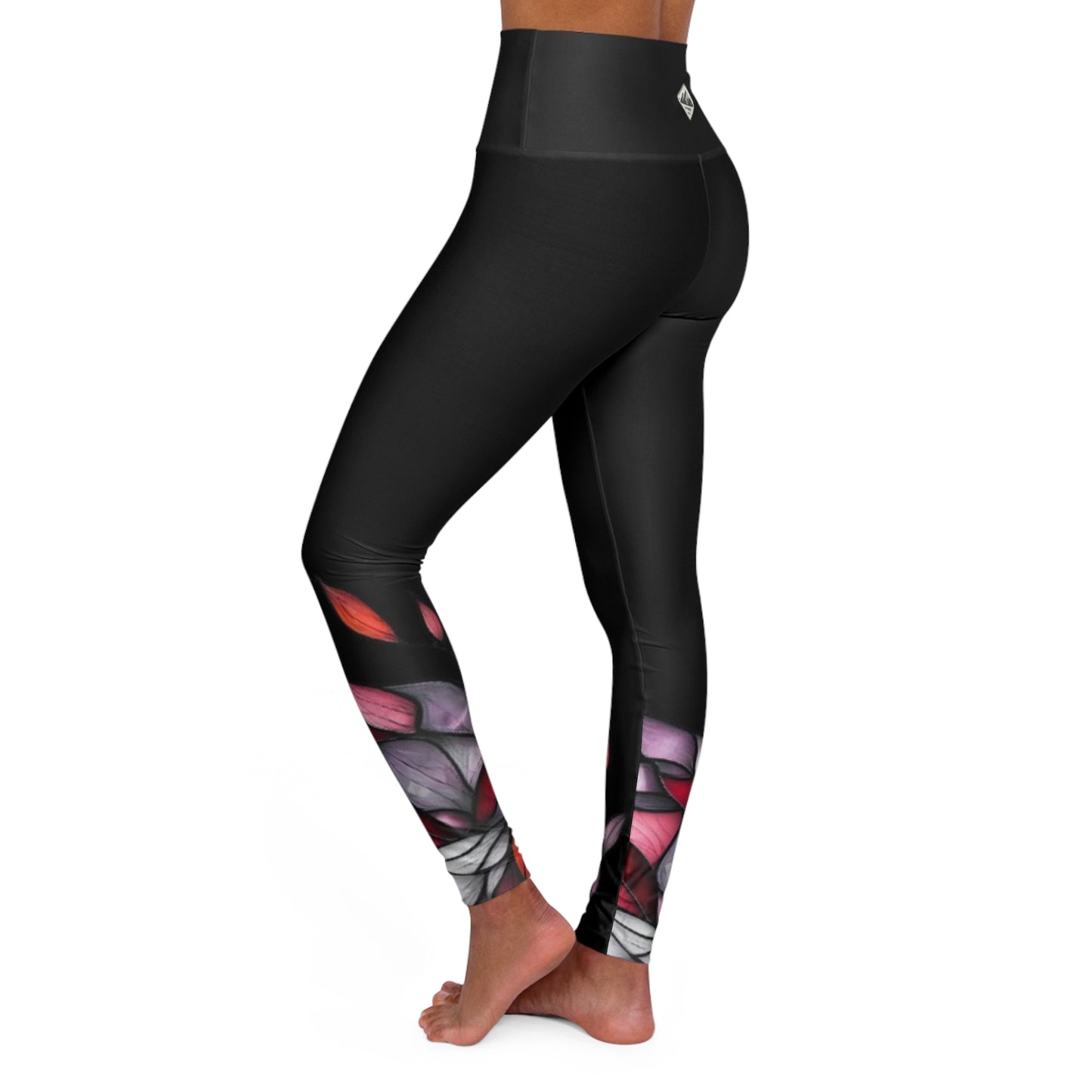 Quiet Purple High Waisted Yoga Leggings