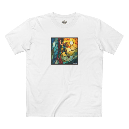 Climbing To The Light - Stained Glass Series