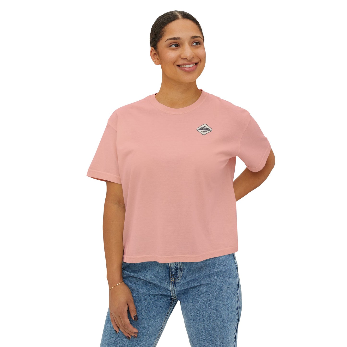 Blazing Sunrise Boxy Tee