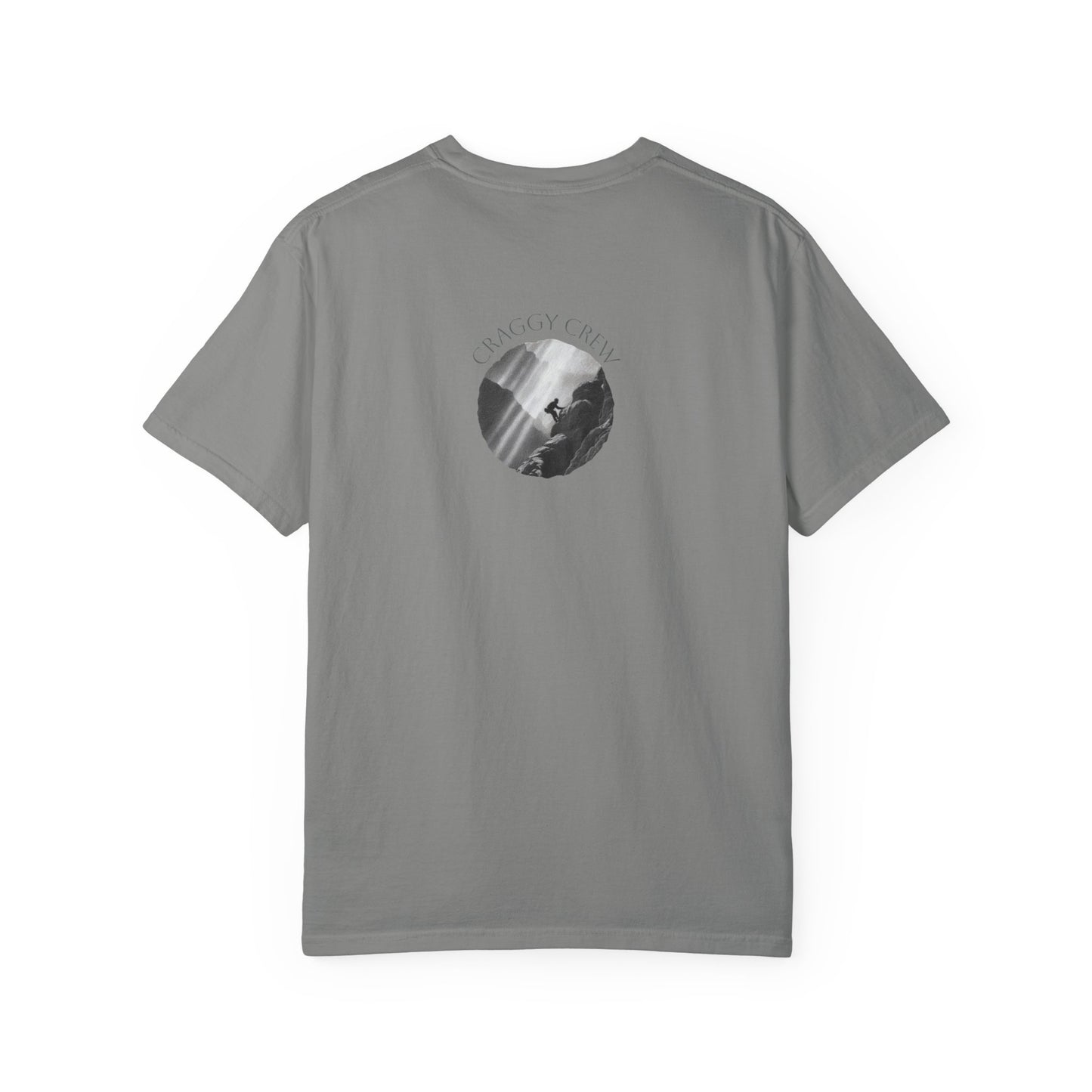 Lone Climber - Grey Mountain Series