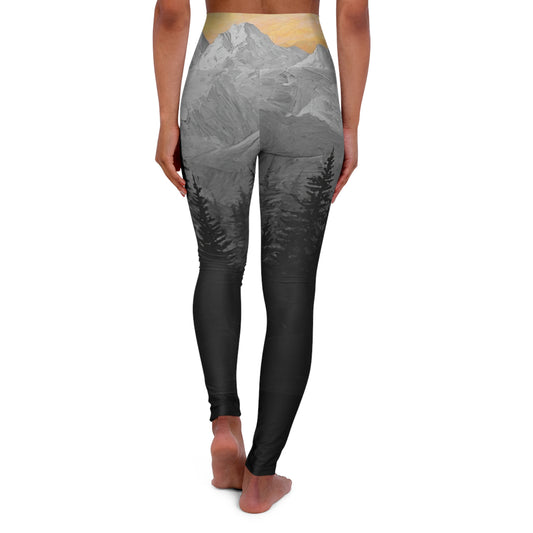 Silent Forest High Waisted Yoga Leggings
