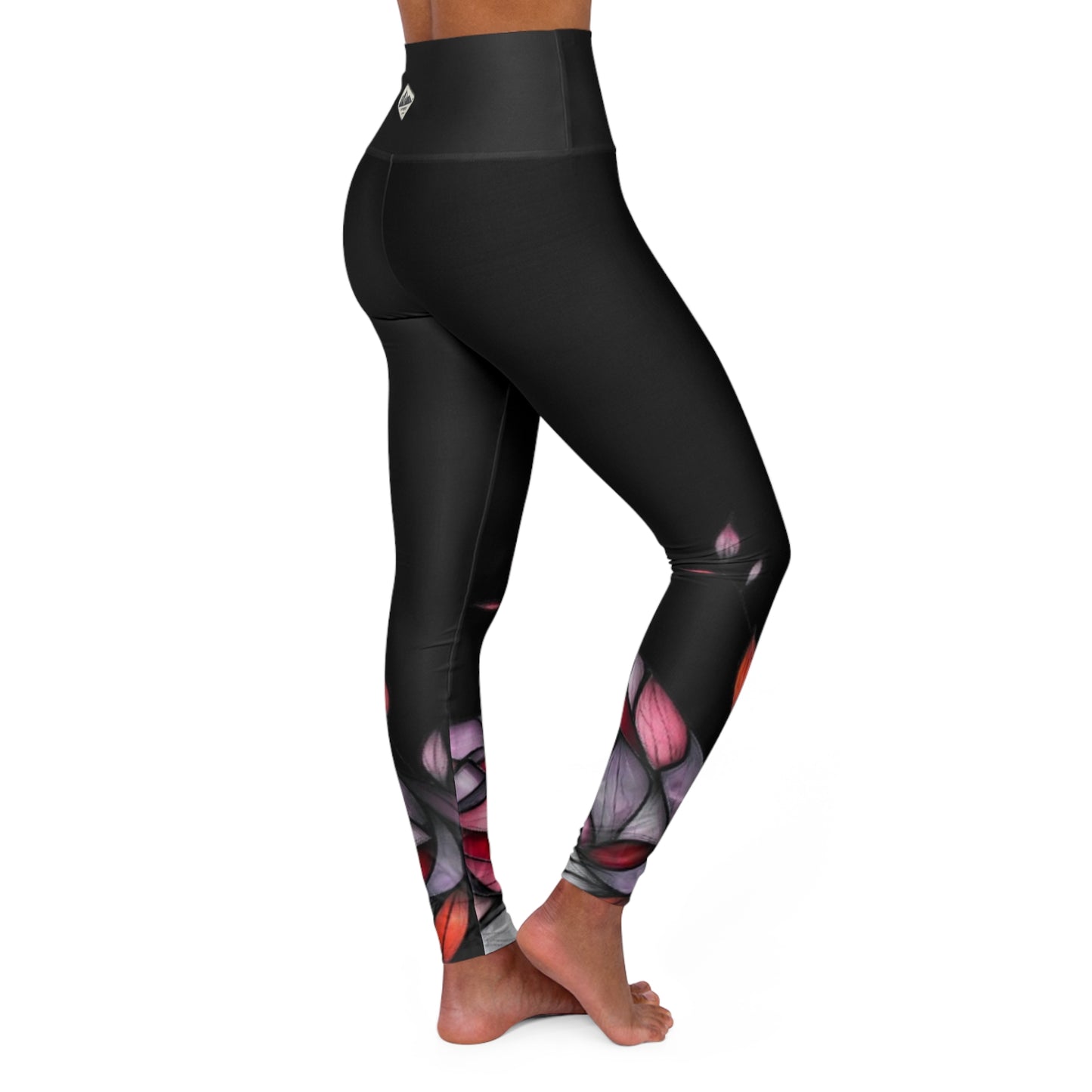 Quiet Purple High Waisted Yoga Leggings