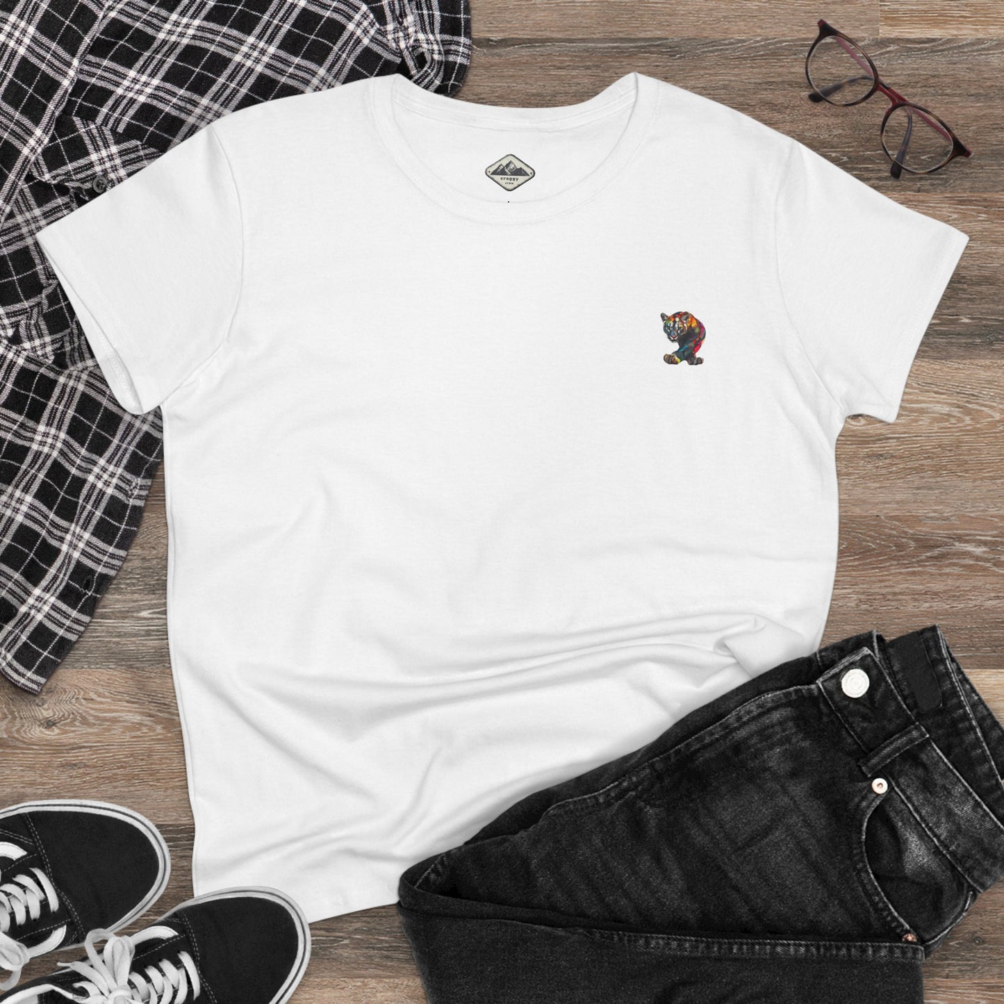 Mountain Lion Logo Tee - Craggy Crew