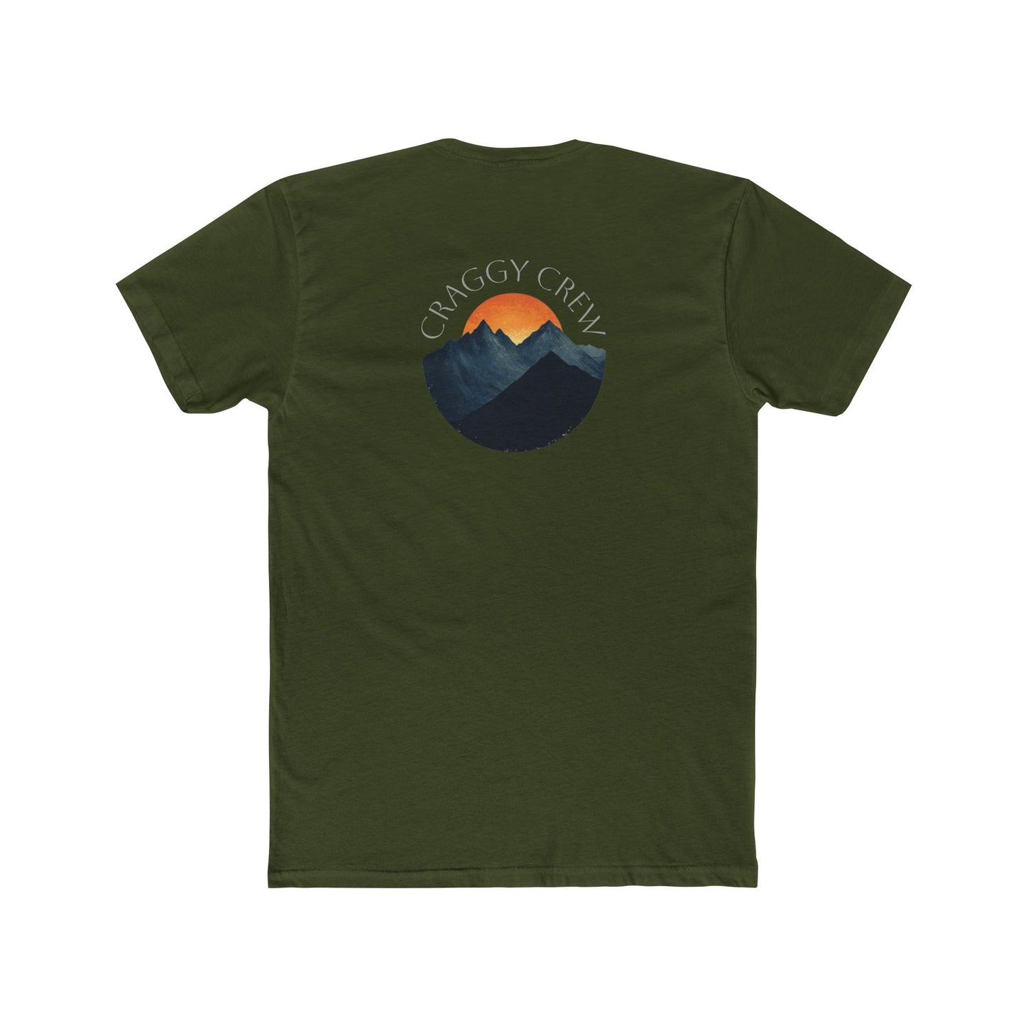 Deep Dawn In The Mountains (Image On Back)