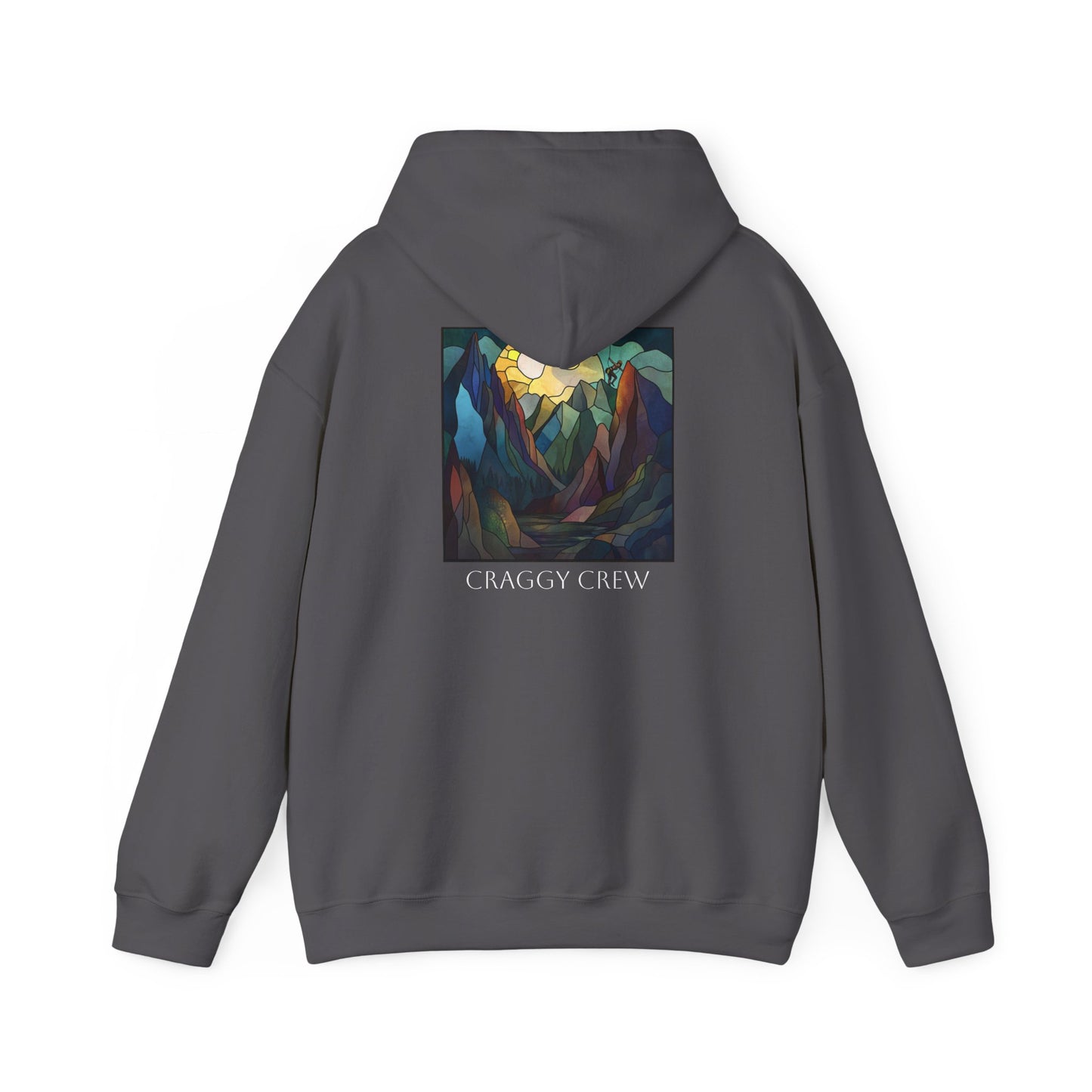 Color Climber Hooded Sweatshirt - Image On Back