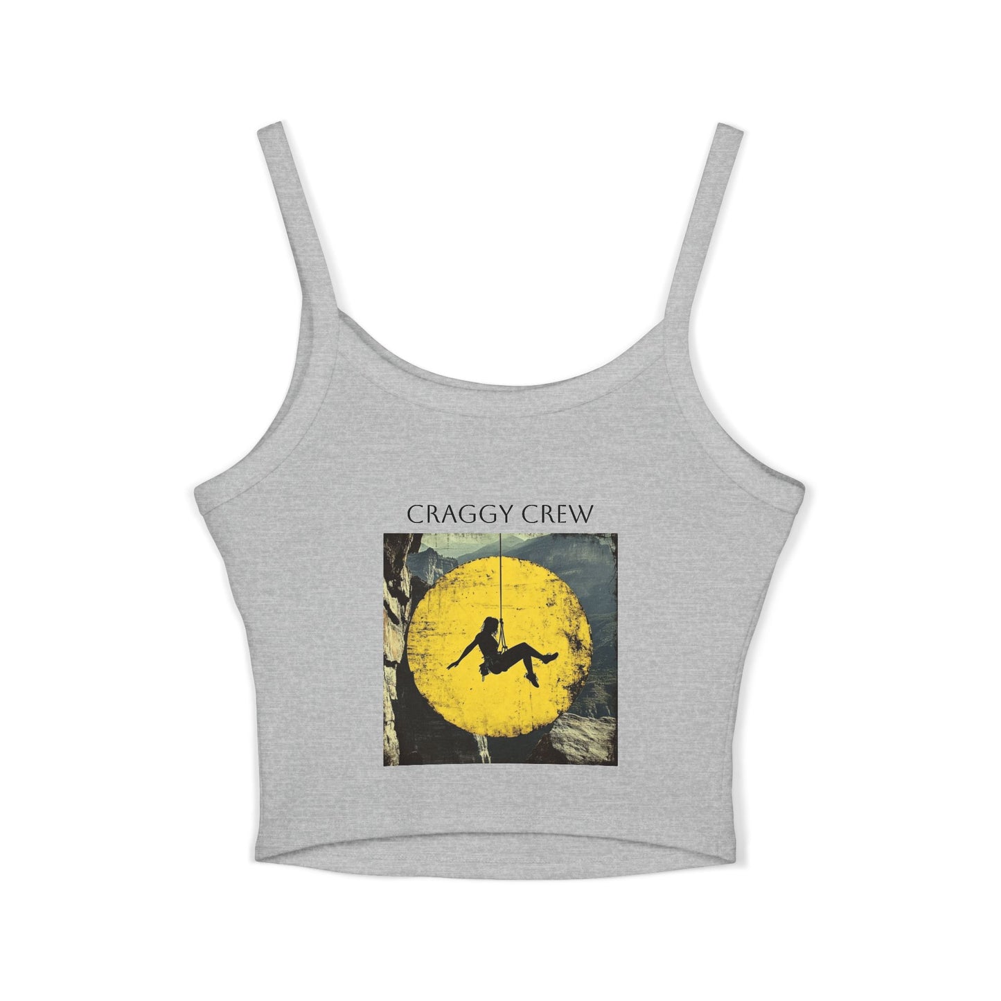 Moon Whipper Spaghetti Strap Tank Top for Women