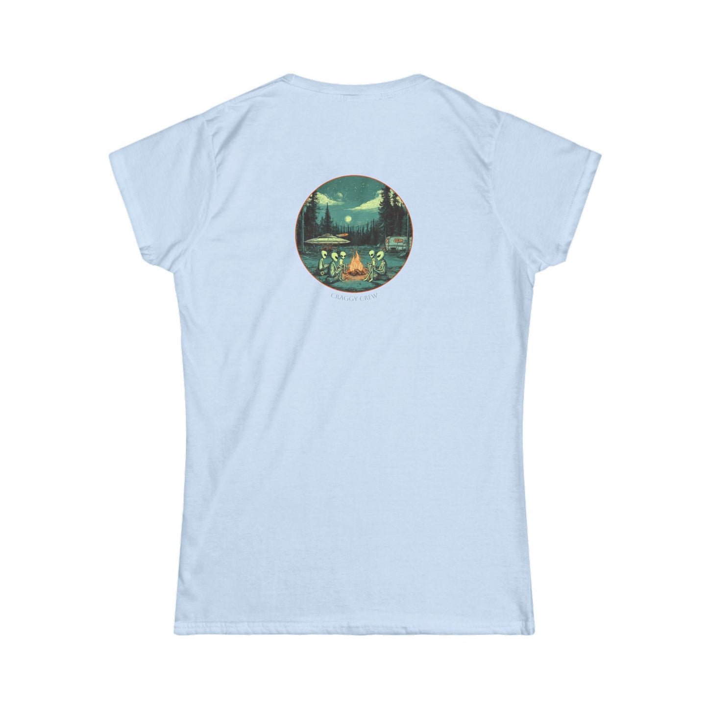 Aliens Around The Campfire Women's Tee