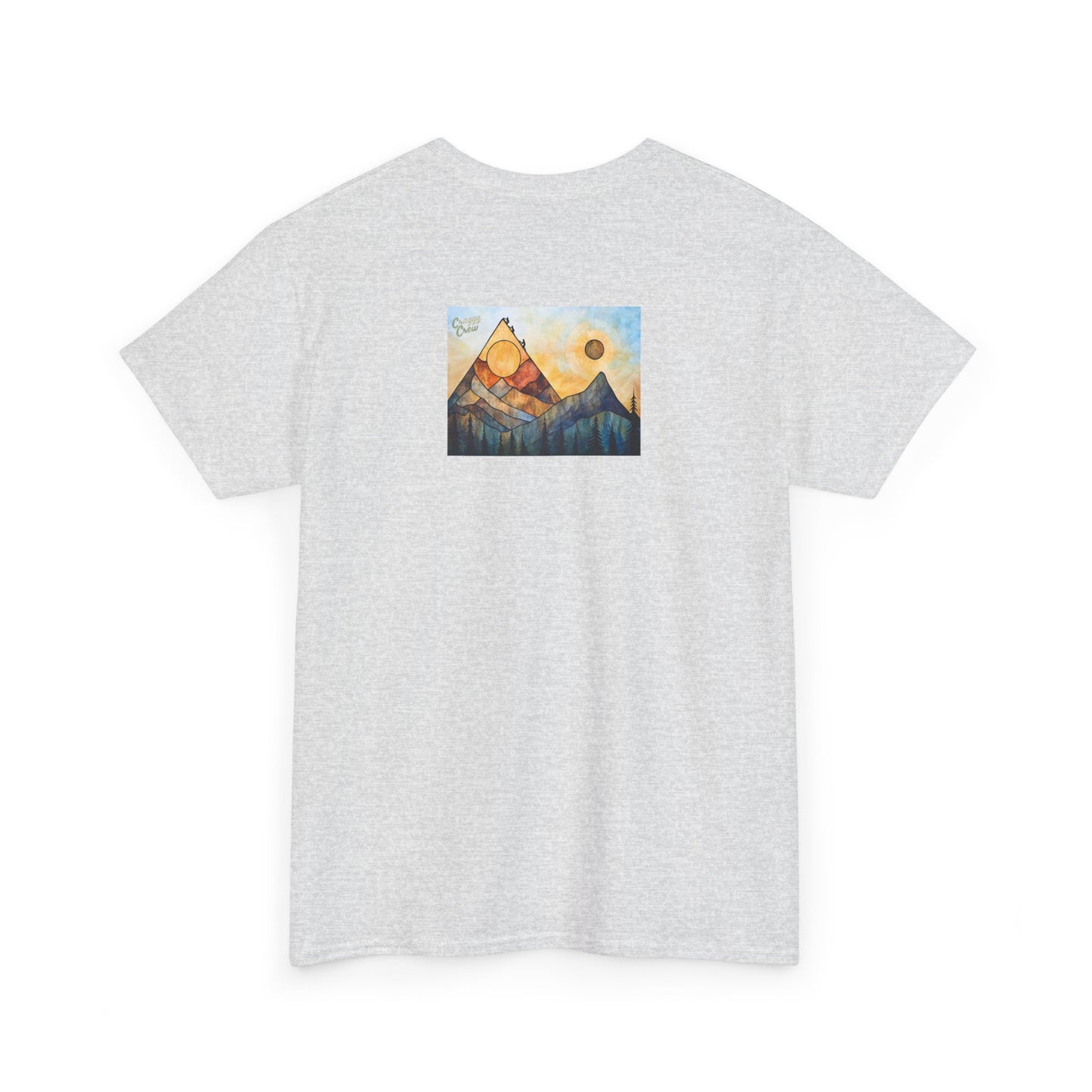 The Crew Nears The Summit - Unisex Heavy Cotton T-Shirt