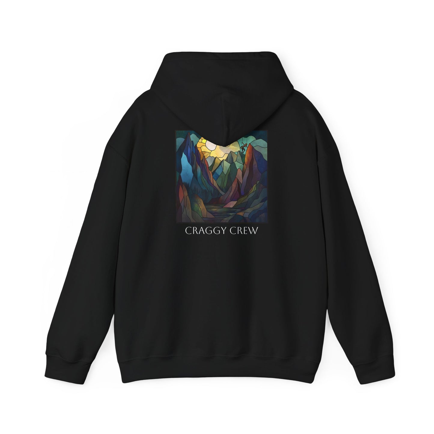 Color Climber Hooded Sweatshirt - Image On Back