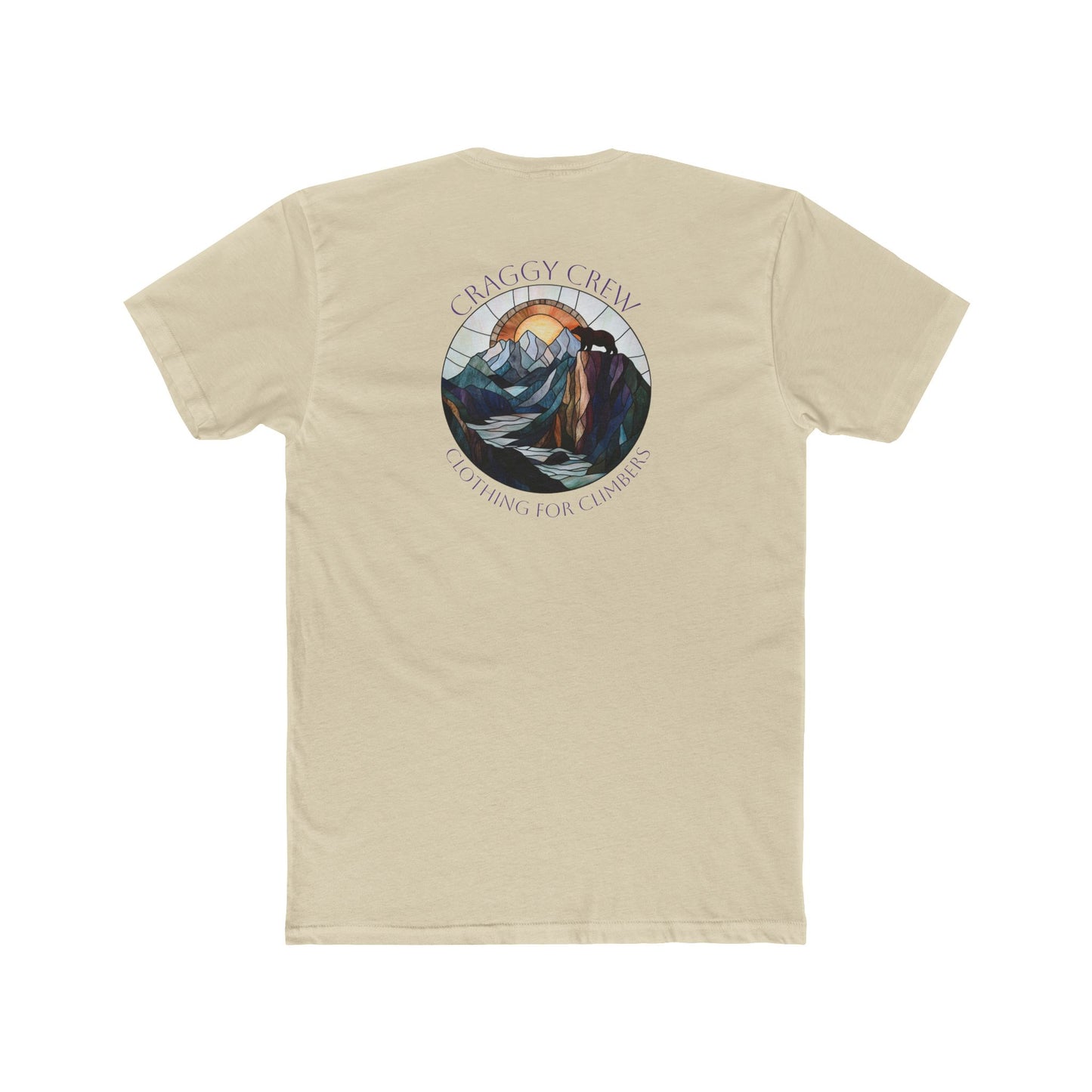 Bear On A Crag T-Shirt by Craggy Crew