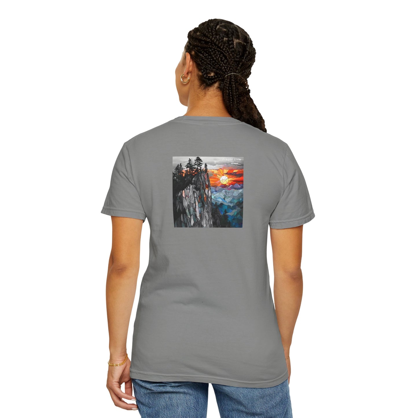 A Crag With A View - Garment-Dyed T-shirt
