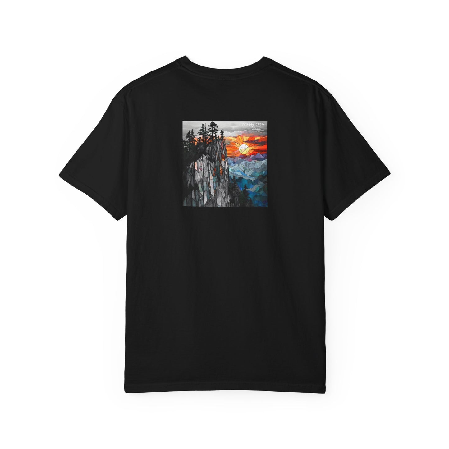A Crag With A View - Garment-Dyed T-shirt