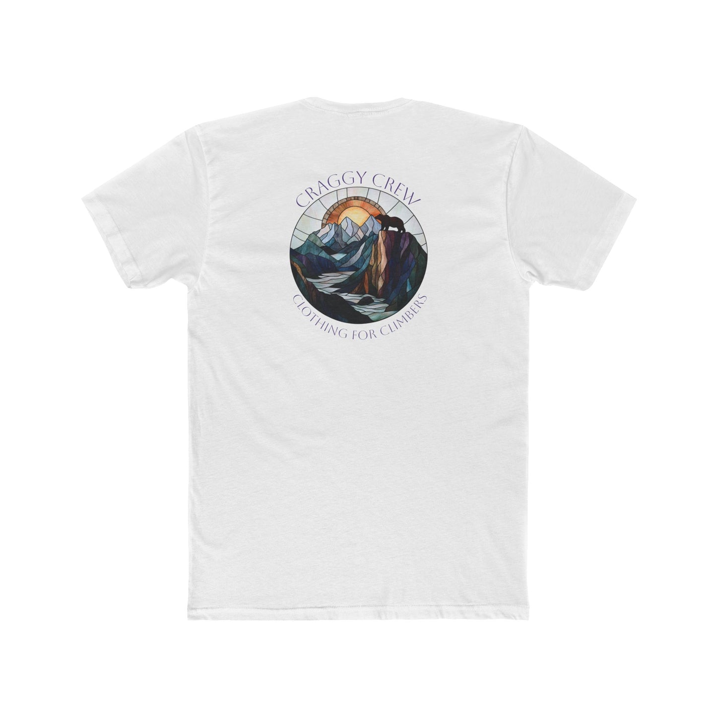 Bear On A Crag T-Shirt by Craggy Crew