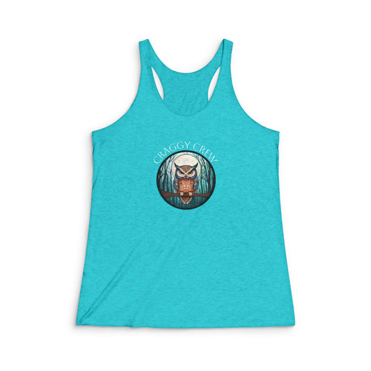 Craggy Owl Racerback Tank