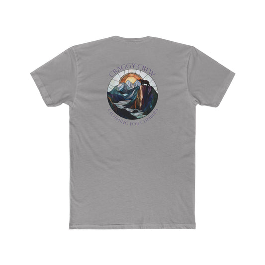 Bear On A Crag T-Shirt by Craggy Crew