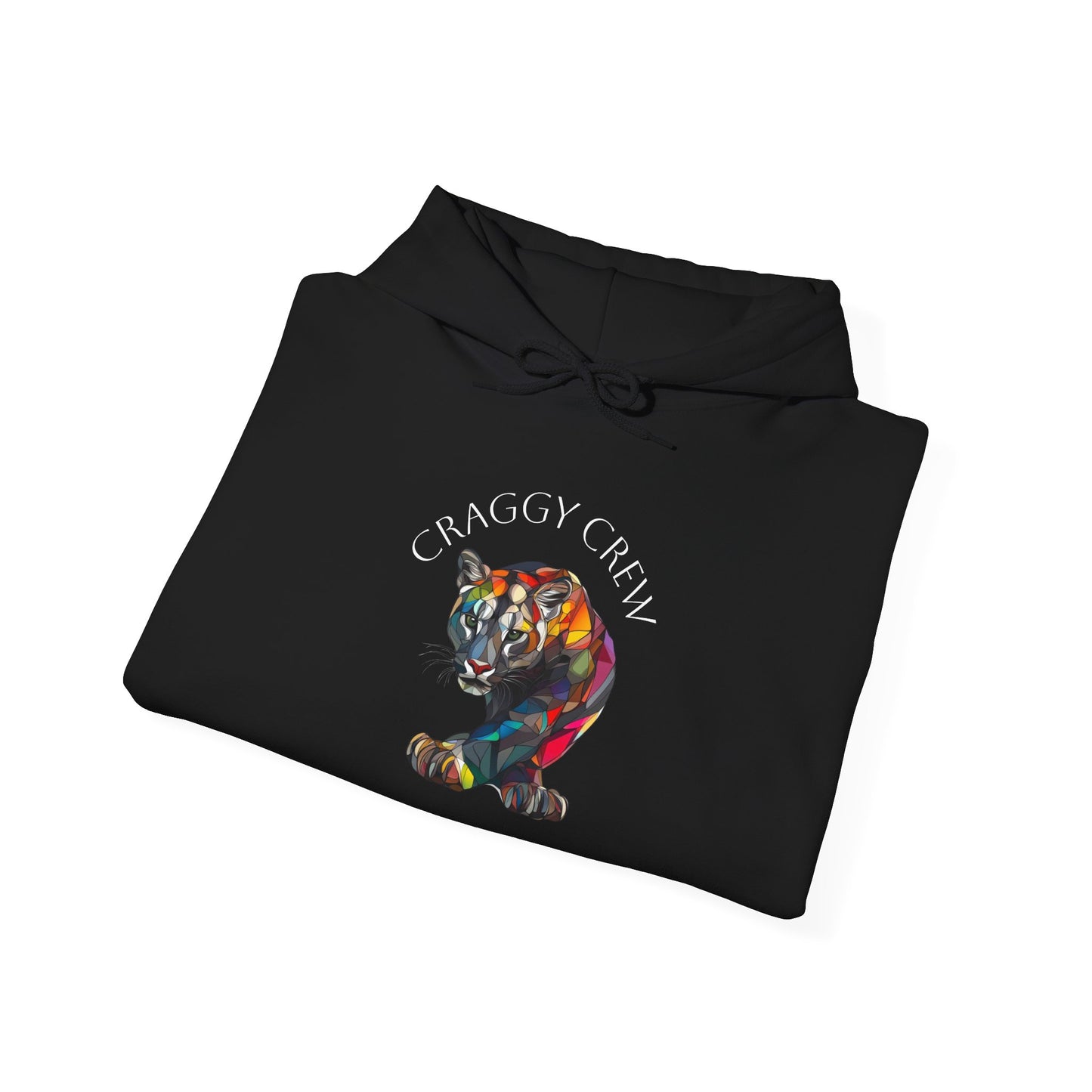 Mountain Lion Logo Hooded Sweatshirt - Craggy Crew