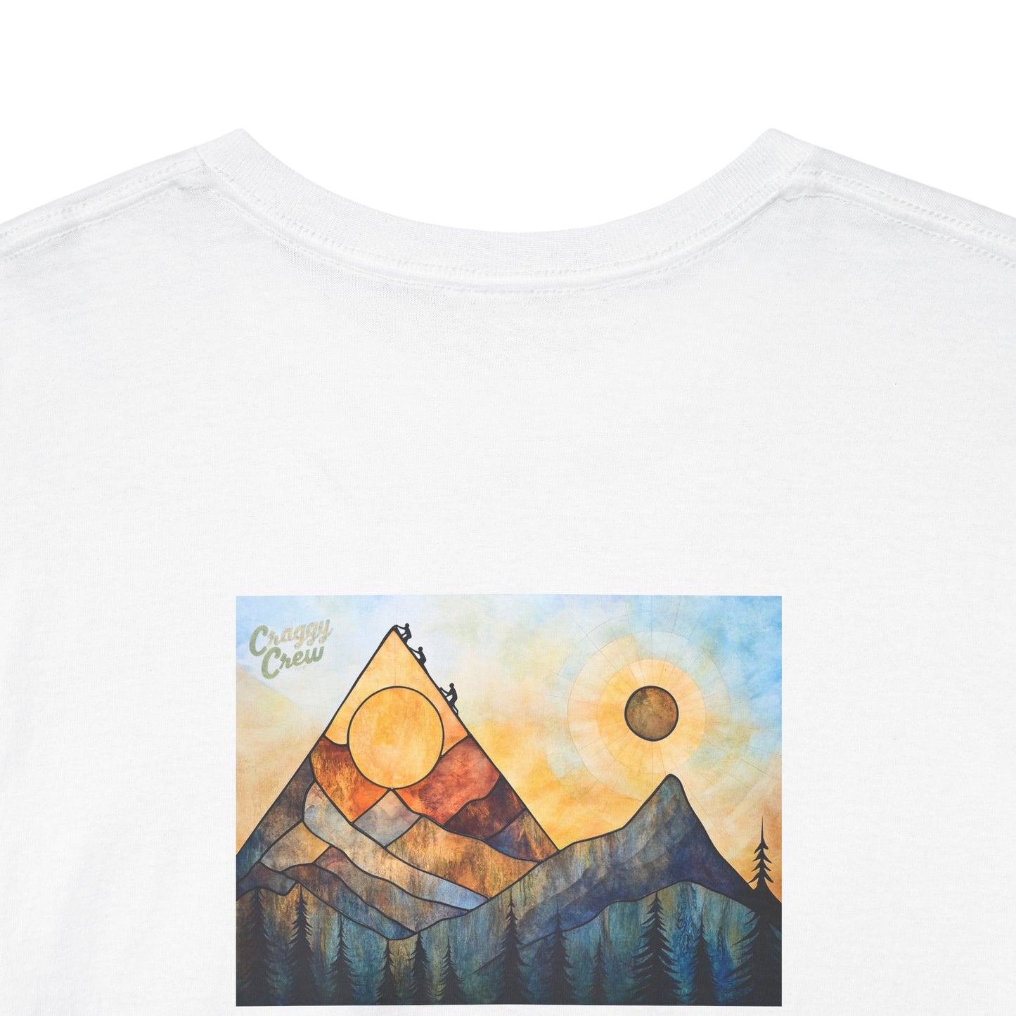 The Crew Nears The Summit - Unisex Heavy Cotton T-Shirt