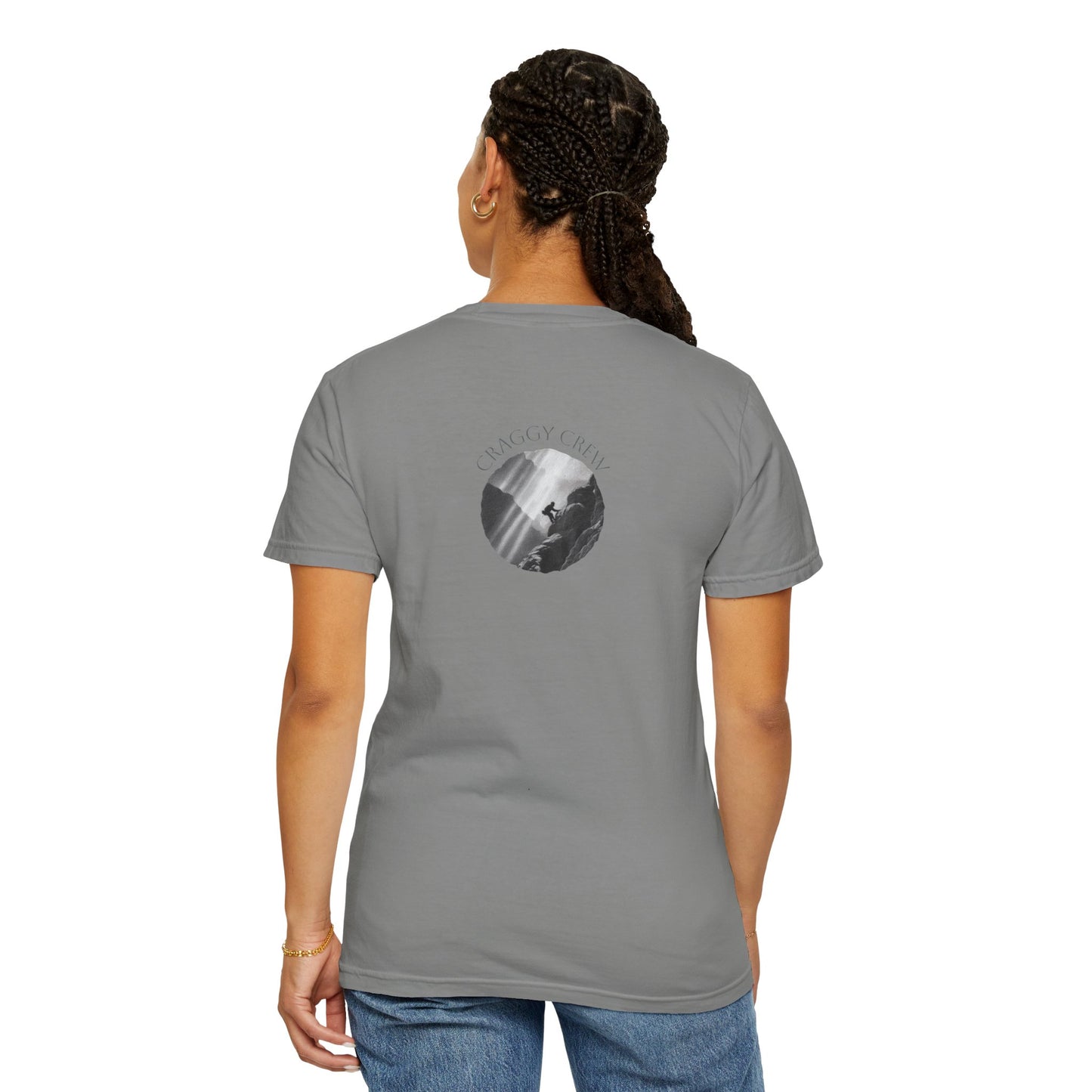 Lone Climber - Grey Mountain Series