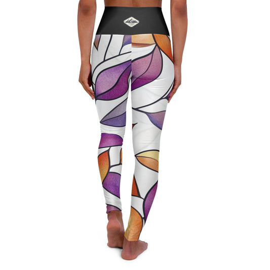 Feral Fox High Waisted Yoga Leggings by Craggy Crew
