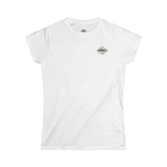 Wilderness Dreams Women's Softstyle Tee (Image On Back)