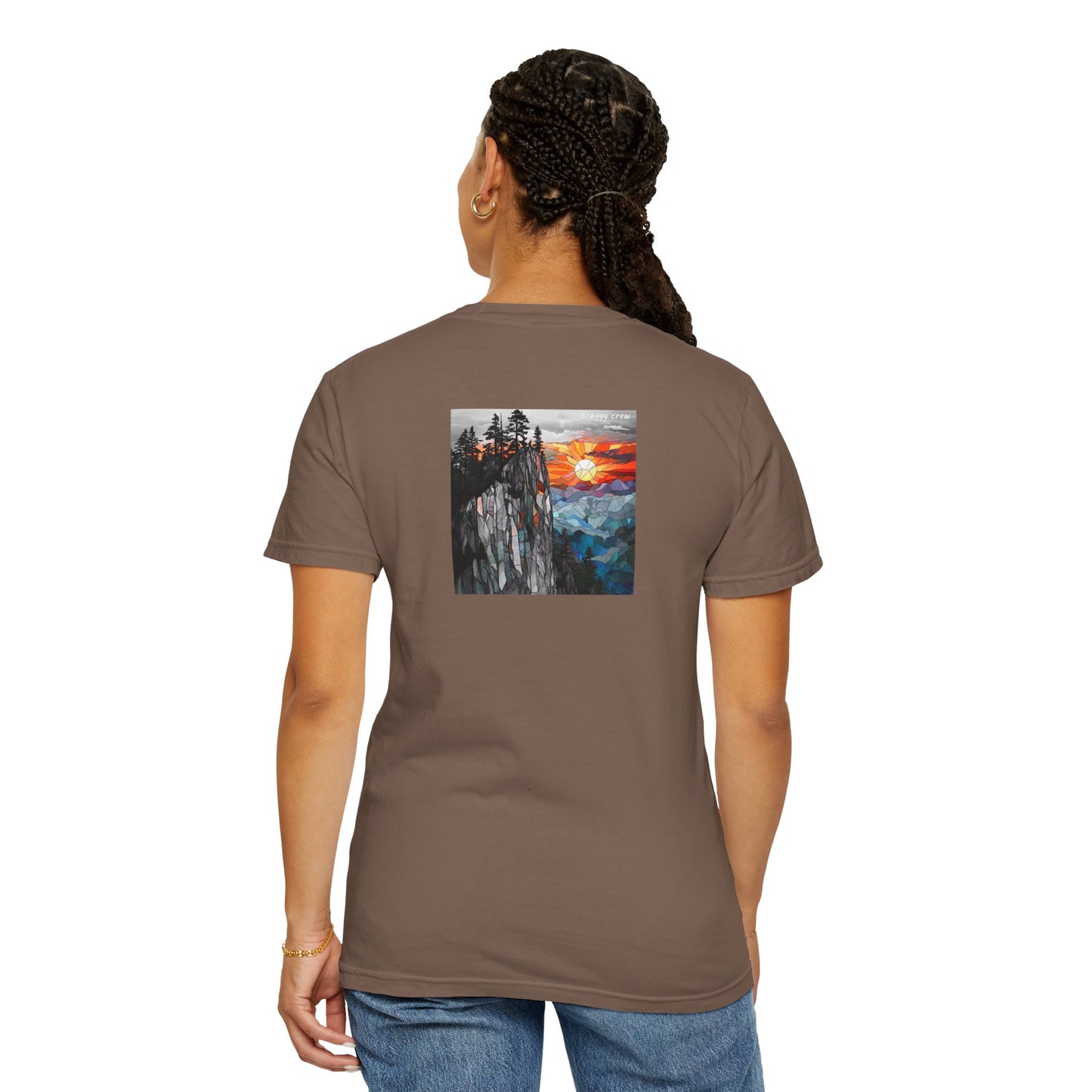 A Crag With A View - Garment-Dyed T-shirt