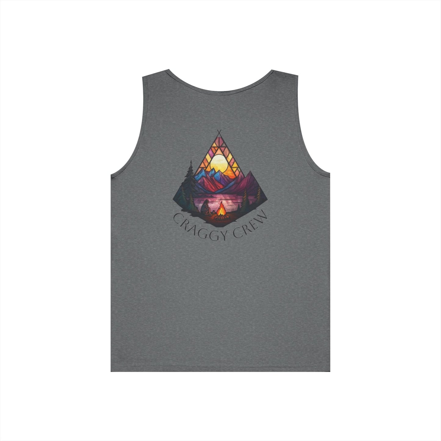 Tepee Mountain Unisex Heavy Cotton Tank Top