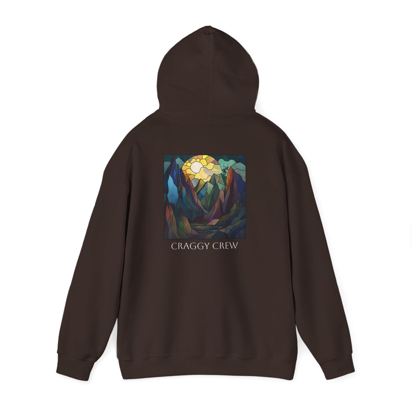Color Climber Hooded Sweatshirt - Image On Back