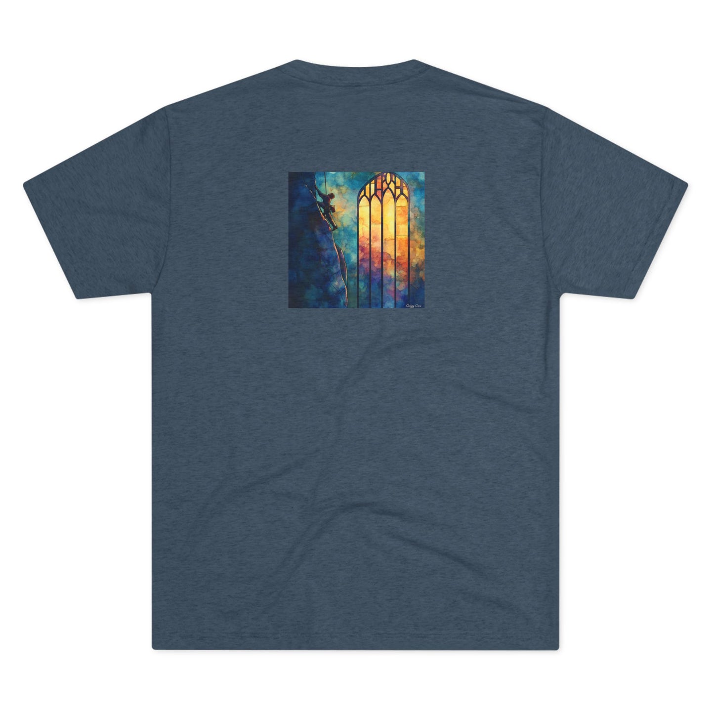A Climber In His Church - T-Shirt For Rock Climbers