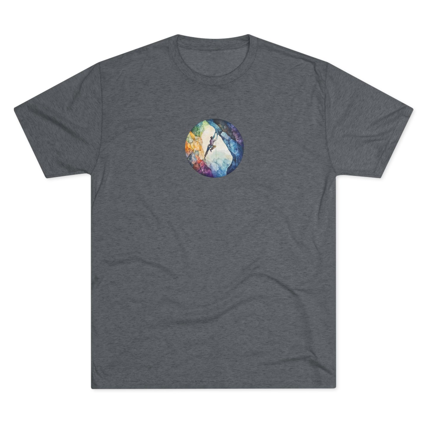 Color Cave by Craggy Crew - Super Soft Tri-Blend T-Shirt