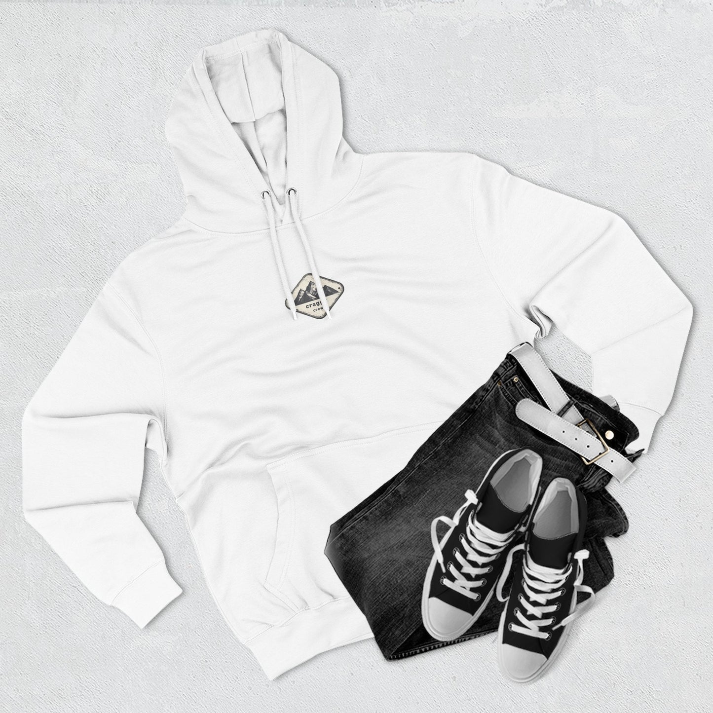 A Climber In His Church Fleece Hoodie